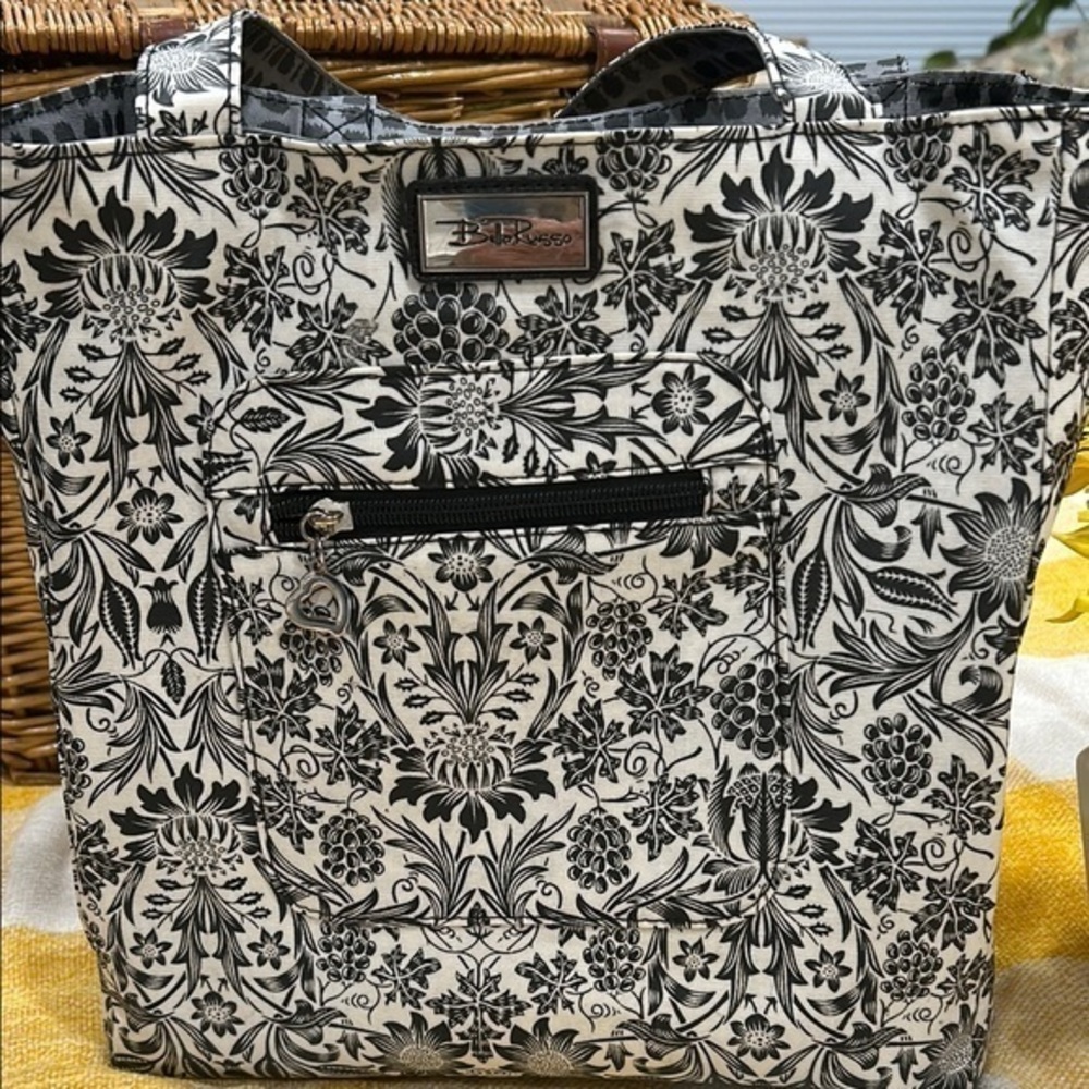 Bella Russo Reversible Floral Tote